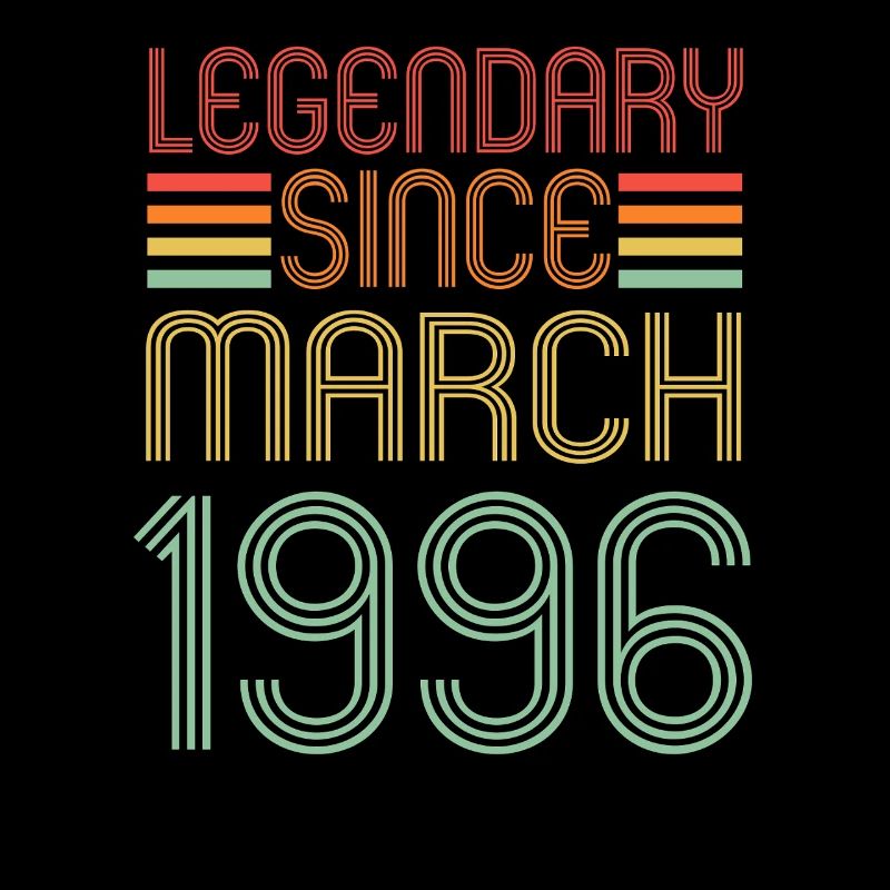 Legendary since March 1996, Retro, Geburtstag