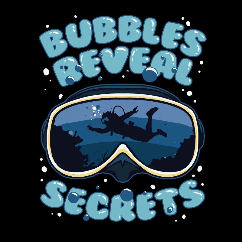 Divers Diving Bubbles Reveal Secrets