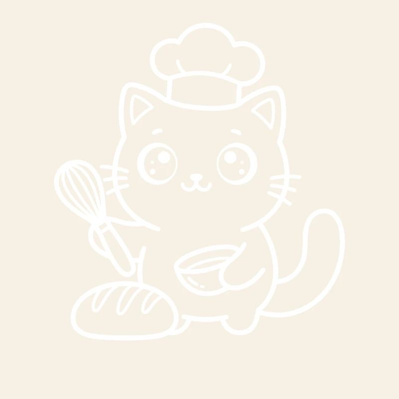 Baker Kawaii Cat
