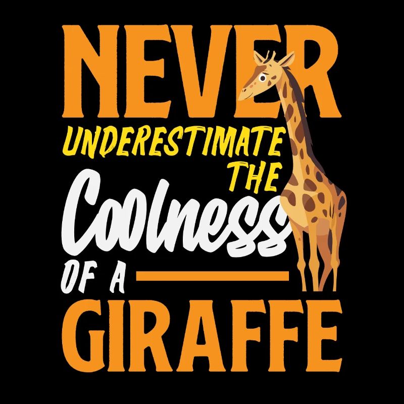 Ne sous-estimez jamais la girafe cool