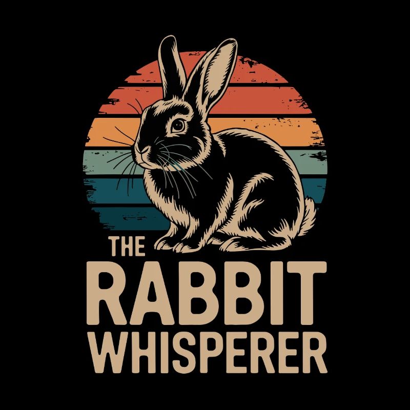 Le Chuchoteur de Lapins Hasen Flüsterer Kaninchen
