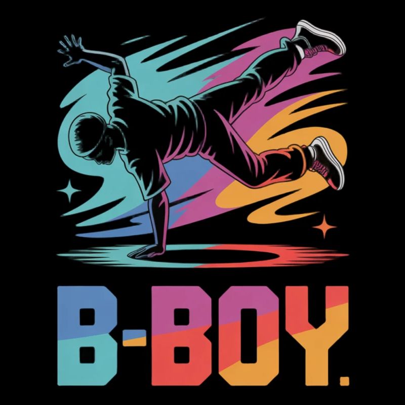 B-Boy Breakdance Streetstyle Breakdancer