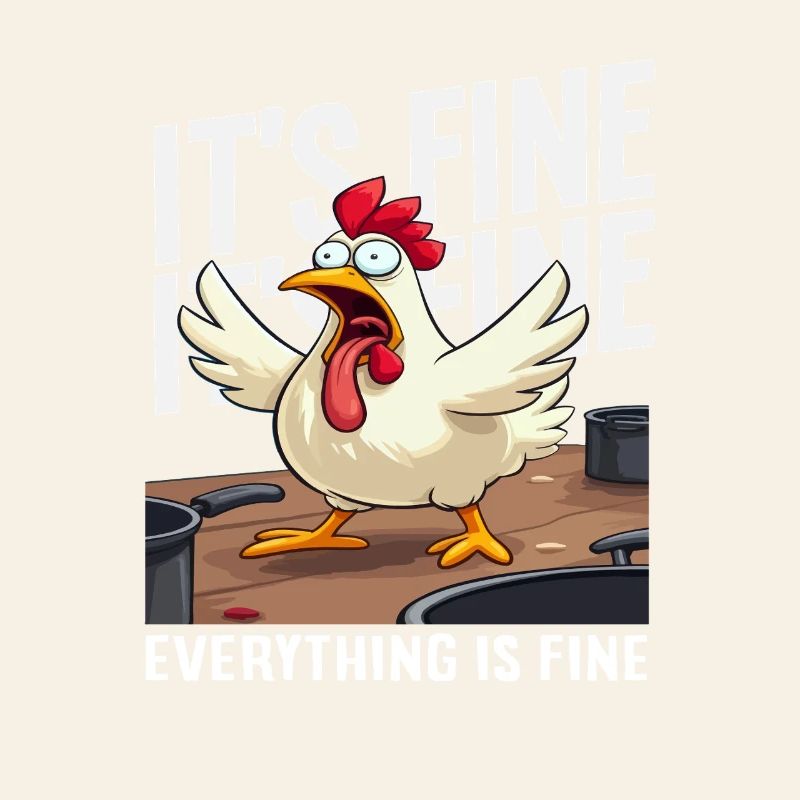 It's okay, everything's fine, chicken