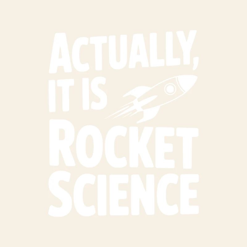 En réalité, c’est de la science spatiale