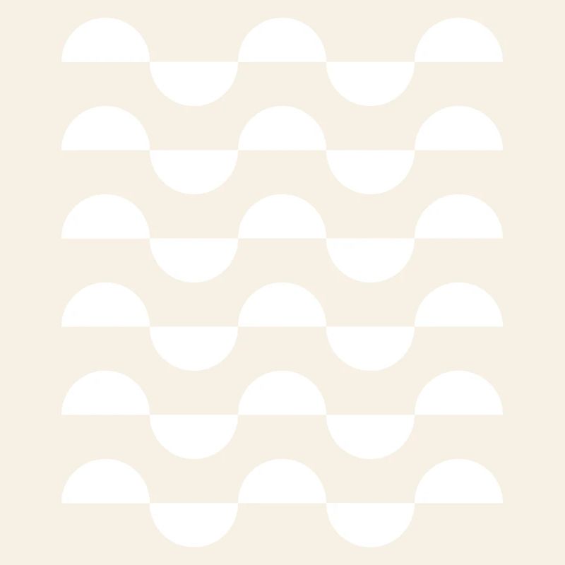 Monochrome Wave Arc Repeat