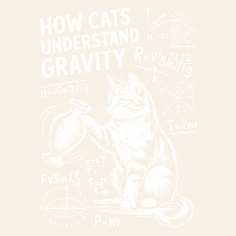 Physik Katzen Sprüche Mathe Witz Physik Geschenk