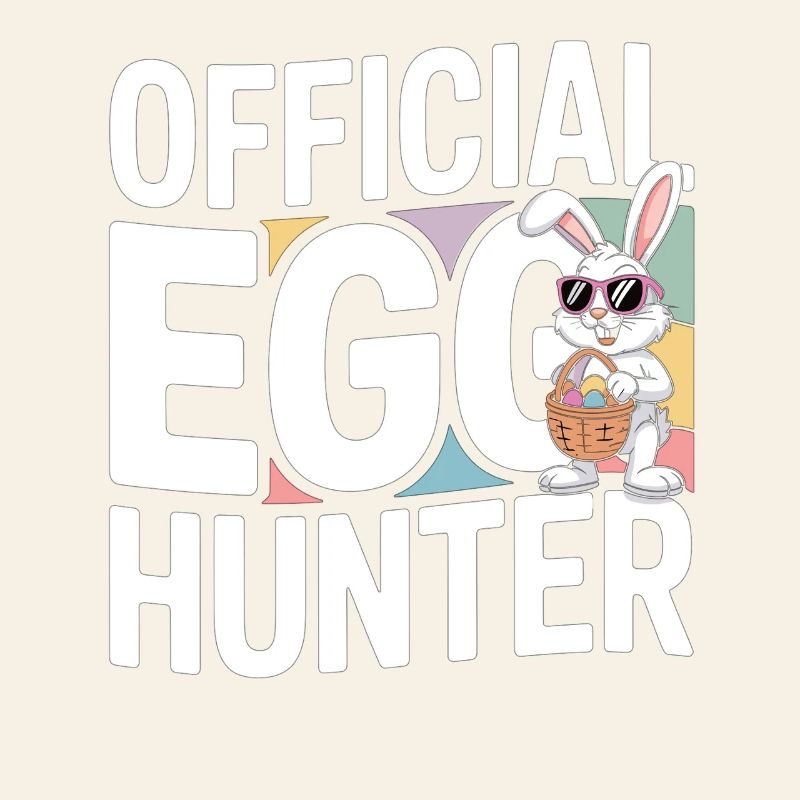 Official Egg Hunter Easter Bunny Easter Humor