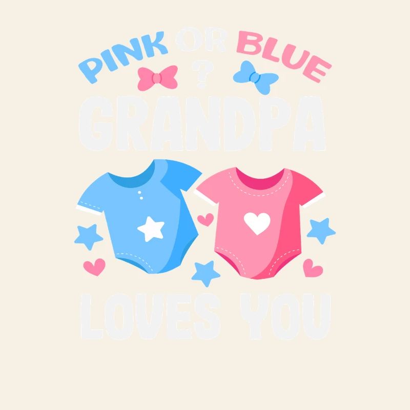 Pink Oder Blau Opa Liebt Dich Reveal