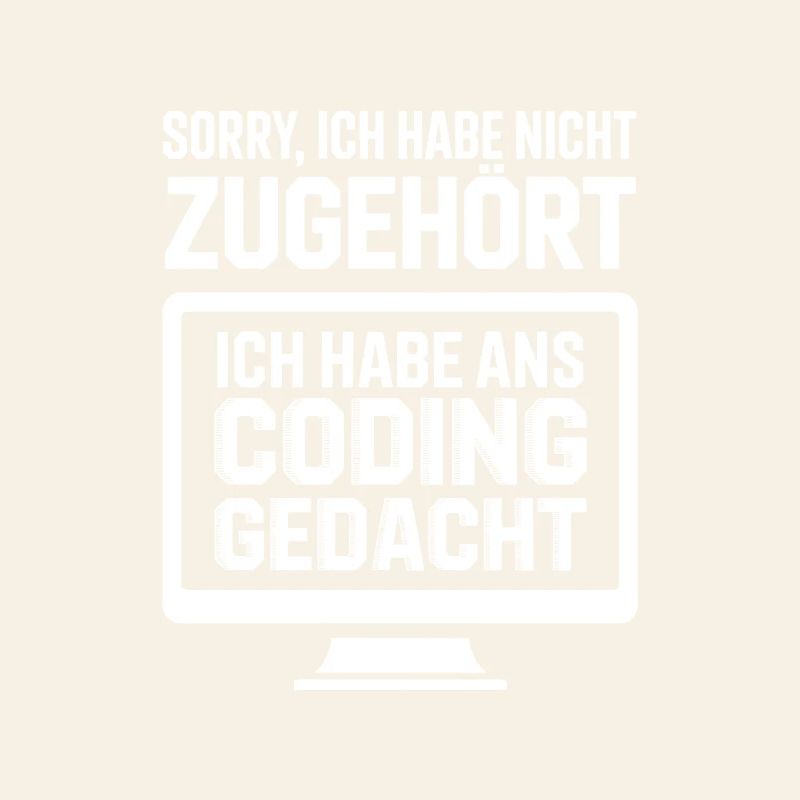Ich habe Coding gedacht