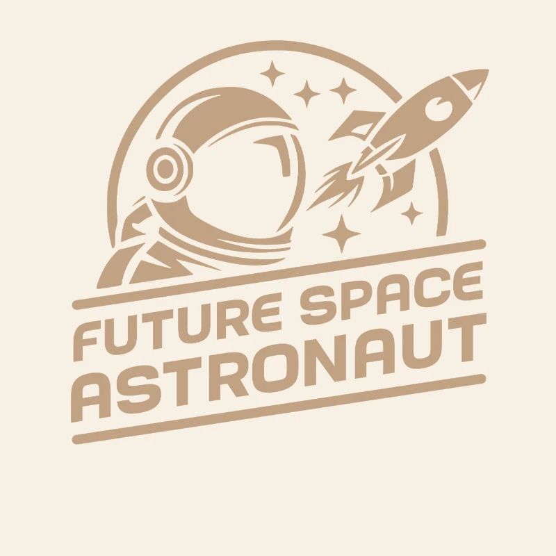 Future Space Astronaut Retro Space Adventure