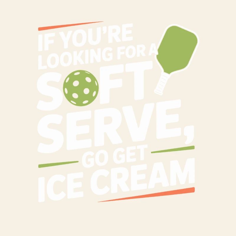 Pickleball Player Looking For Soft Serve Dinking