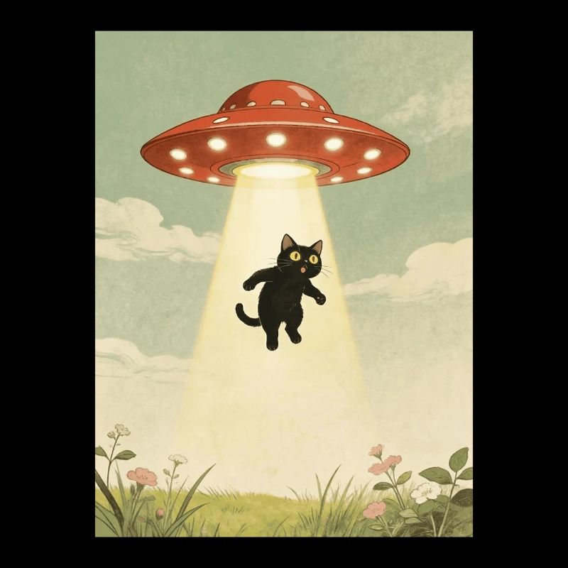 Cat, UFO, Abduction, Aliens, Extraterrestrials