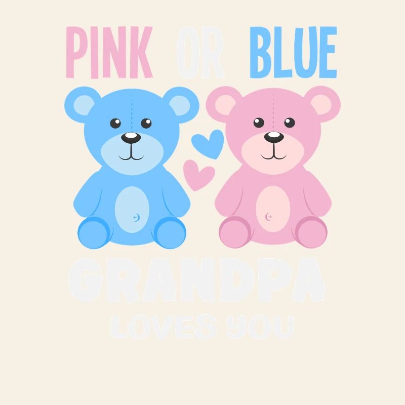 Pink Oder Blau Opa Liebt Dich