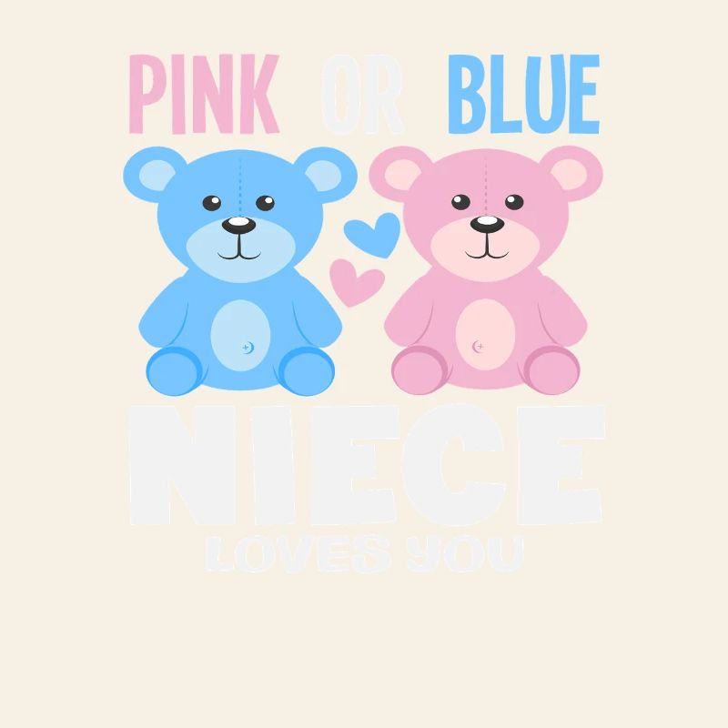 Pink Oder Blau Nichte Liebt Dich