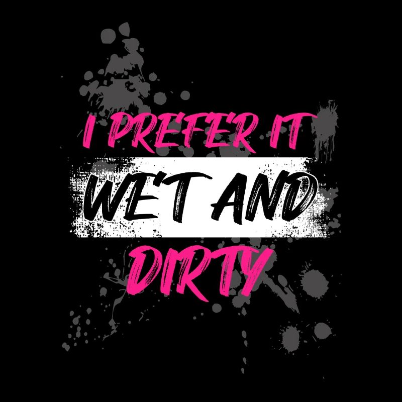 Wet and dirty Schlammlauf Mud Run Muddy Race