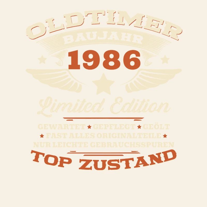 40. Geburtstag Geschenk Mann Oldtimer Baujahr 1986