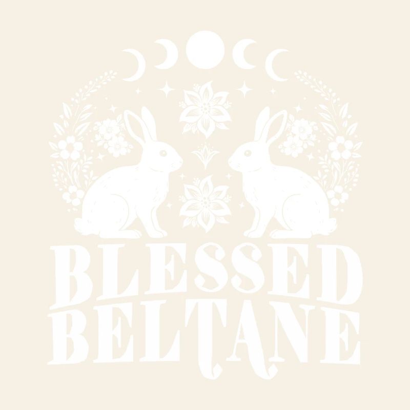 Beltane Blessings May Day Pagan Rabbit
