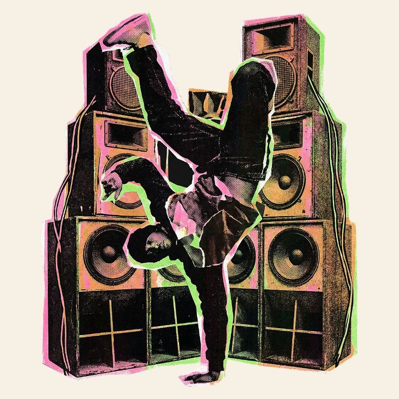 Breakdance hip-hop