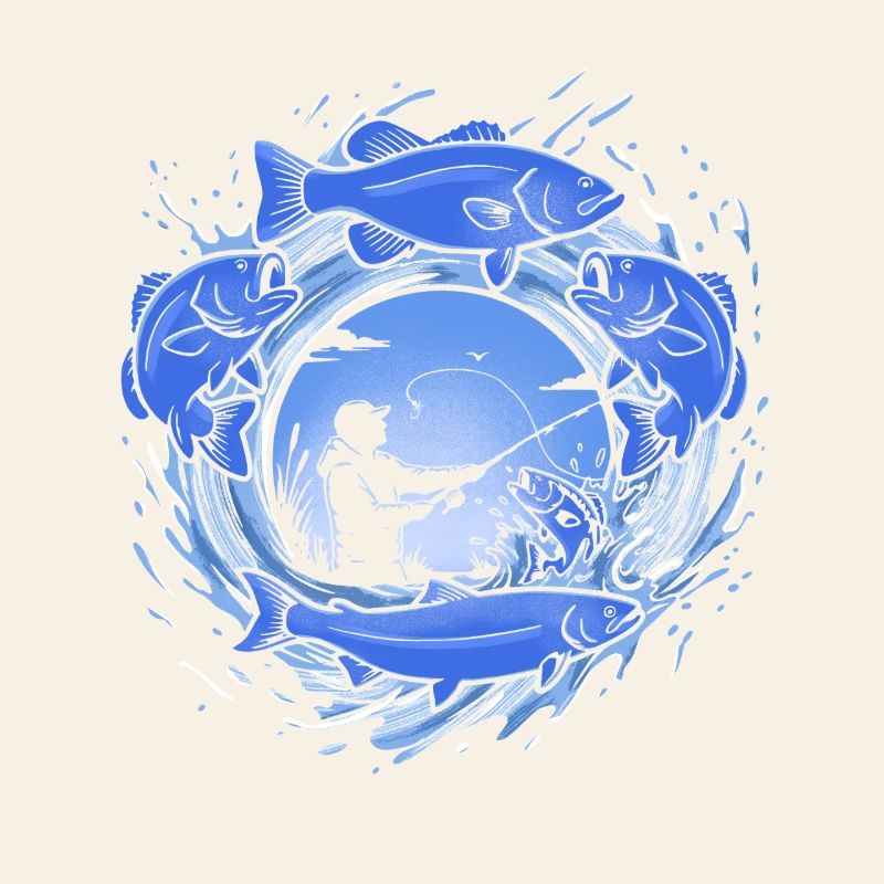 Fishing – dynamic fish and angler graphics