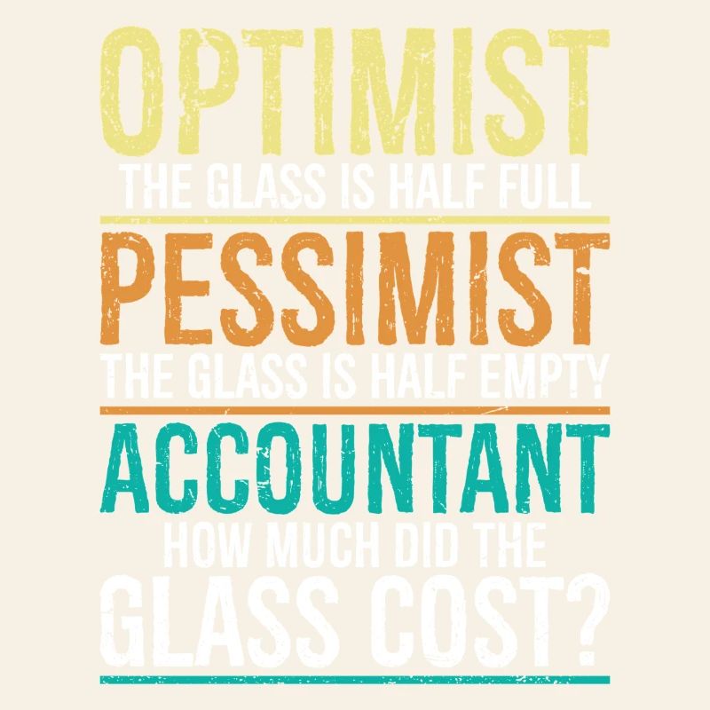 optimist the glass is half full pessimist