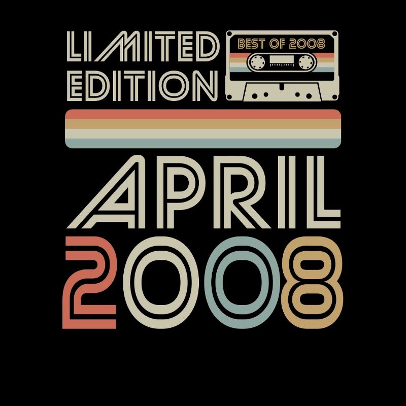Édition limitée cadeau d’anniversaire avril 2008