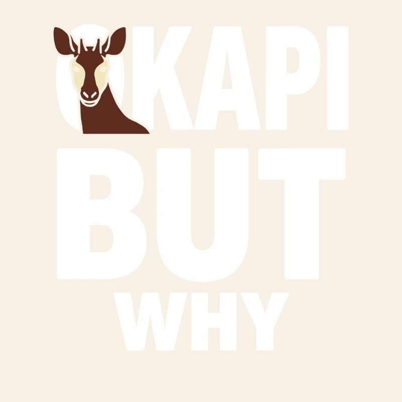 Okapi-liebhaber Okapi-tier Seltene Tierweltliebe