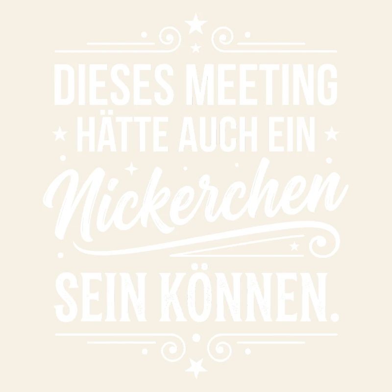 Meeting hätte ein Nickerchen sein können