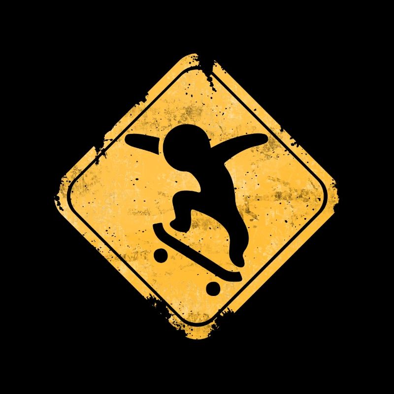 Panneau Skateboard Vintage
