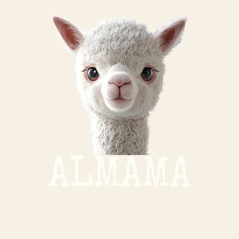 Almama Süßes Alpaka Mama Muttertag Lama Mom Mutter