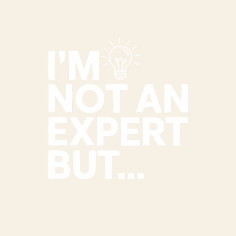 Je ne suis pas expert, mais...