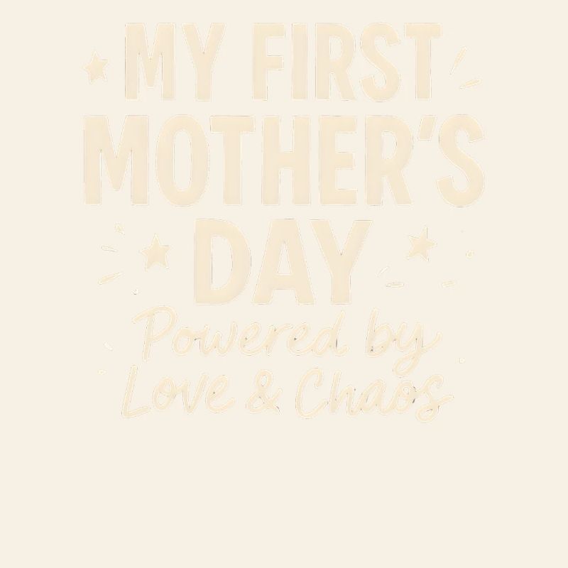 Erster Muttertag Humor Mama Geschenkidee Familie