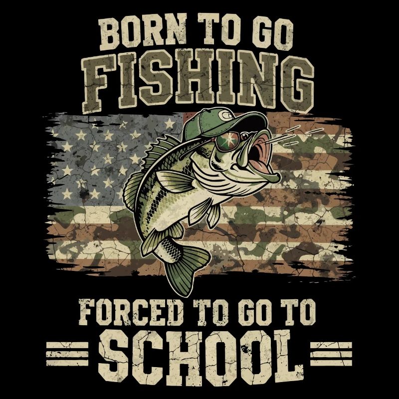 Né pour pêcher – Conception forcée d’aller à l’école