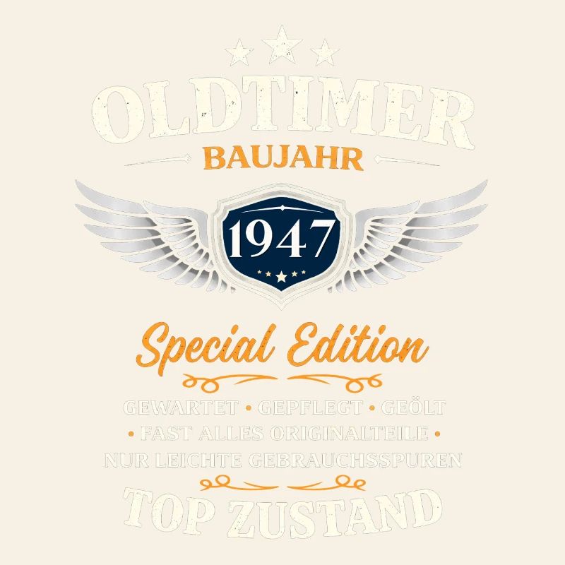79. Geburtstag Geschenk Mann Oldtimer Vintage 1947