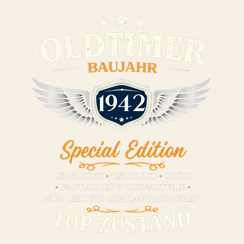 84. Geburtstag Geschenk Mann Oldtimer Vintage 1942