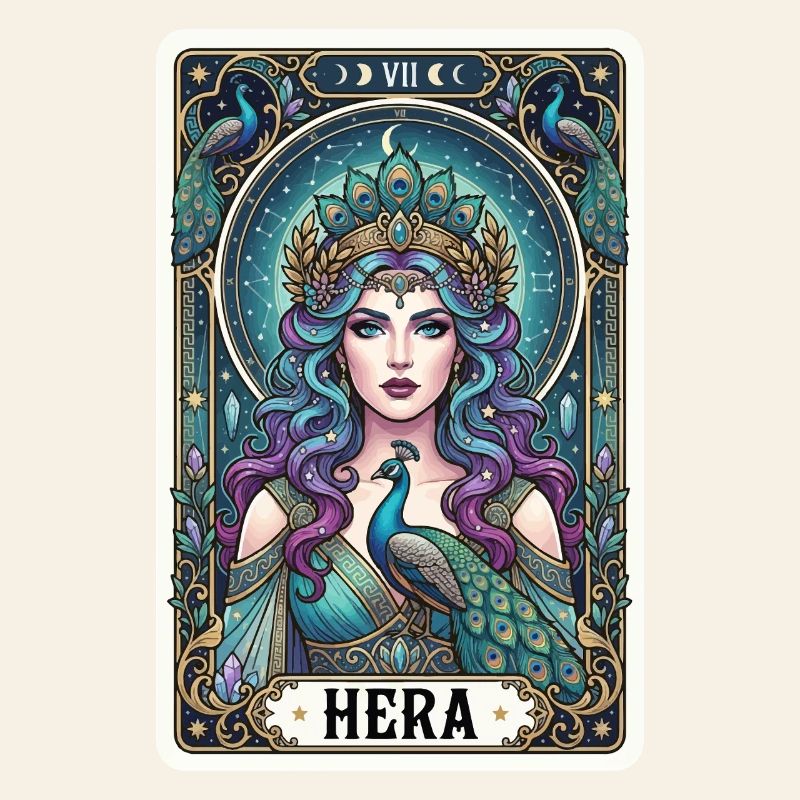 Hera Tarot Card