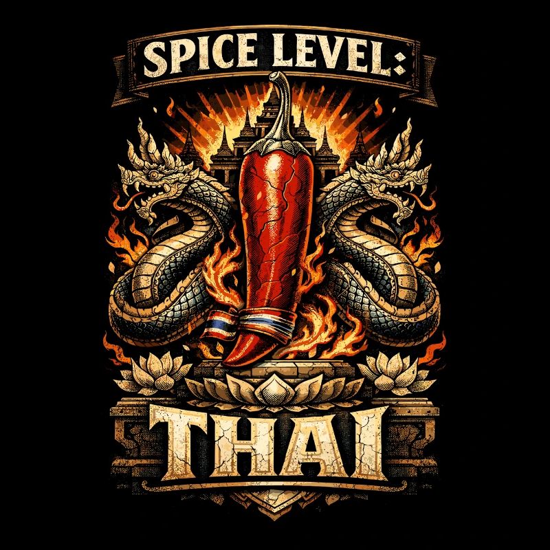 Thailand Thai Pride Spice Level Thai
