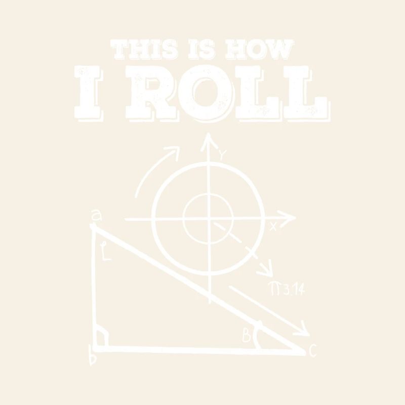 This Is How I Roll Math Diagram