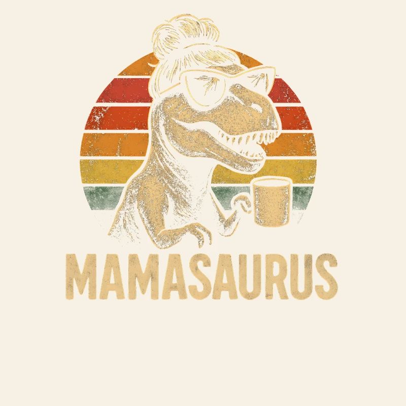 Mamasaurus Mama Mutter Geschenkidee Humor Lustig