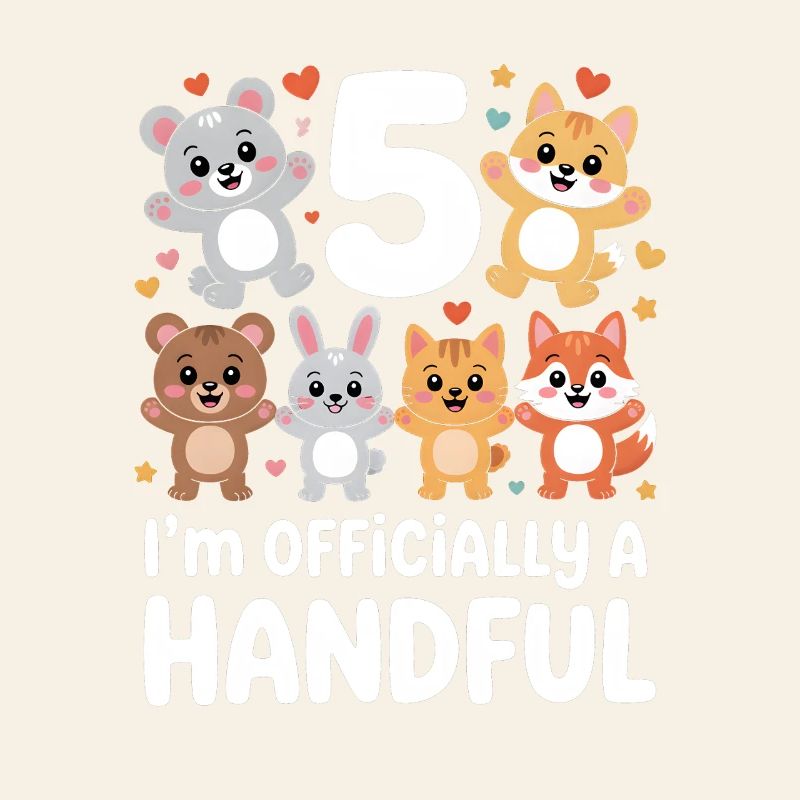 Im Officially A Handful 5. Geburtstag