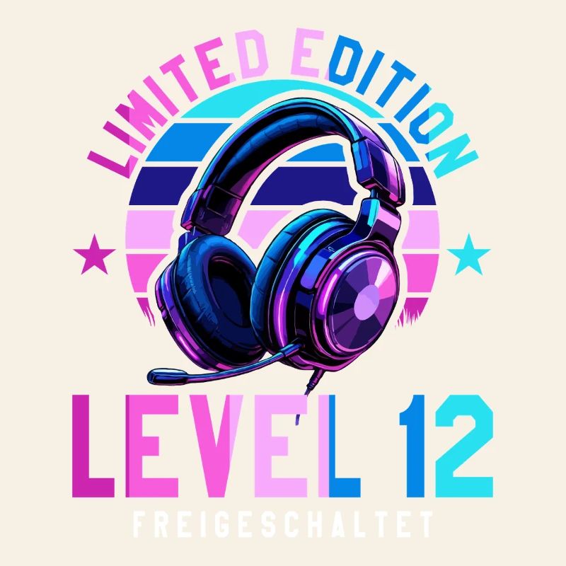 11. Geburtstag Junge Mädchen Gamer Level 11