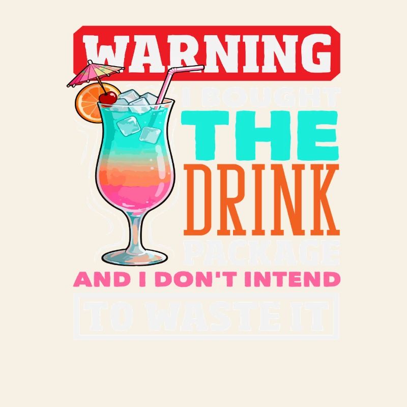 Drink Package Warning Alcohol Cruise