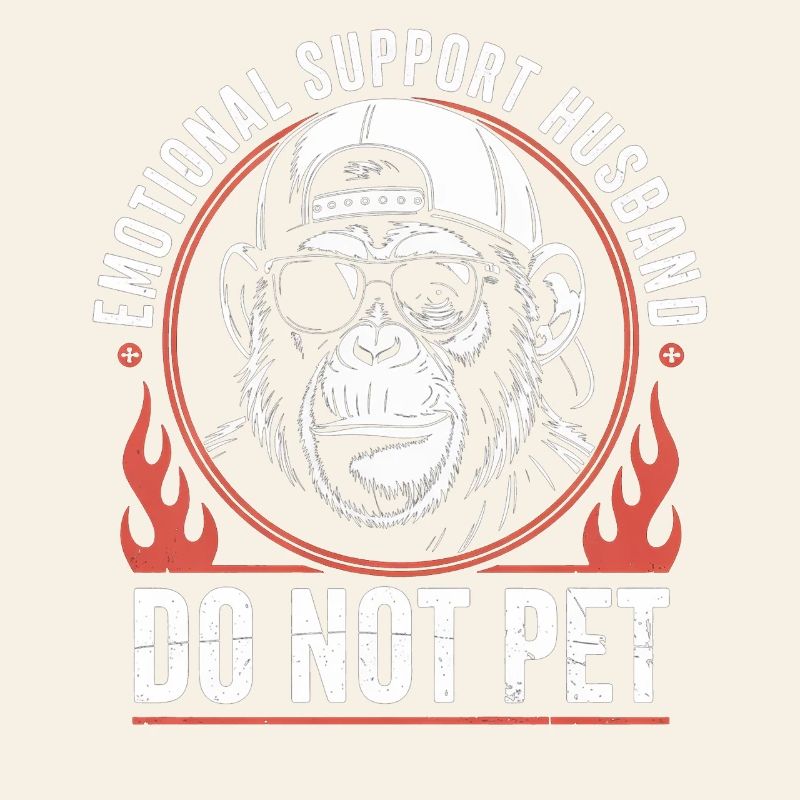 Emotional Support Monkey Do Not Pet