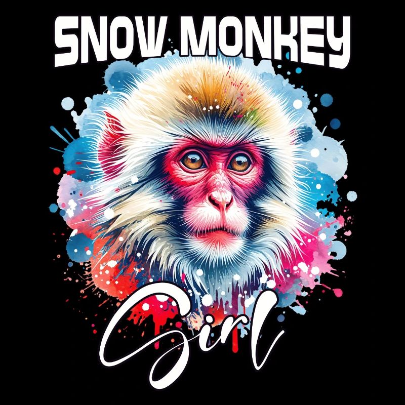 Snow Monkey Girl Snow Monkey