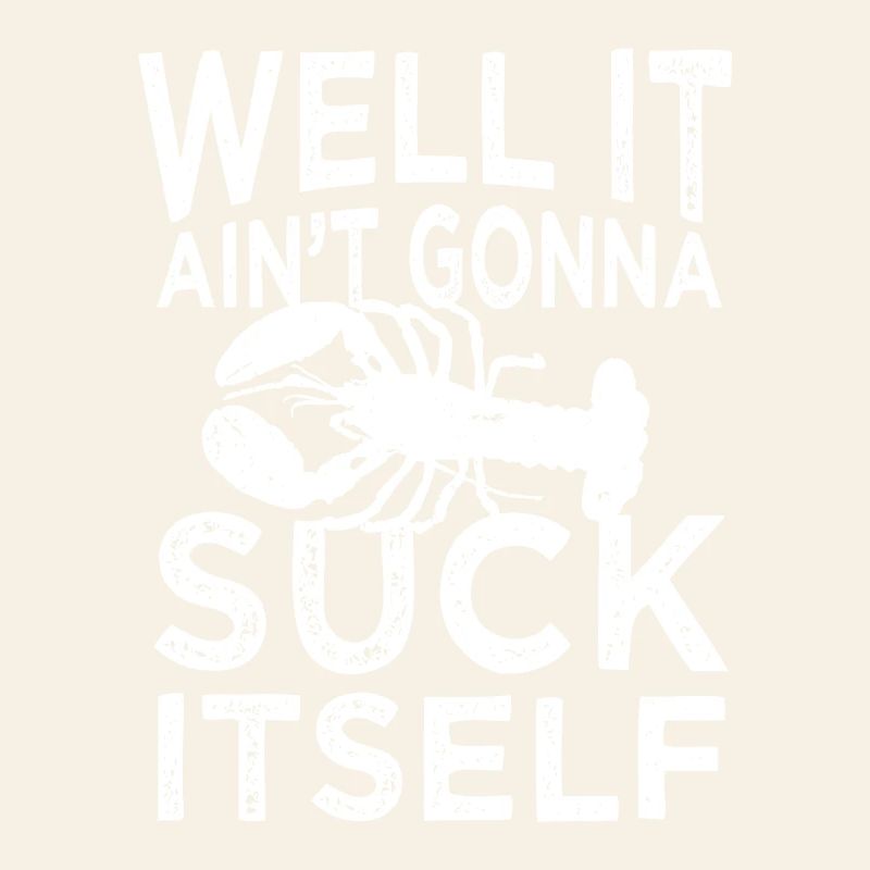 Lobster Bold Slogan Tee