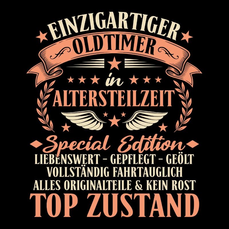 Altersteilzeit Oldtimer - Geschenk für Kollegen