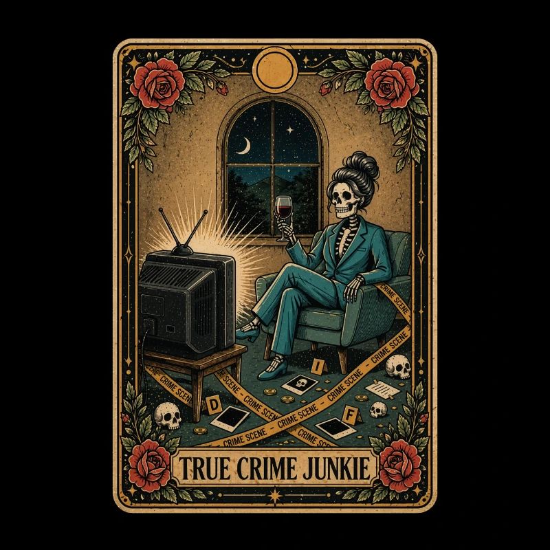 True Crime Junkie Tarot Mystère