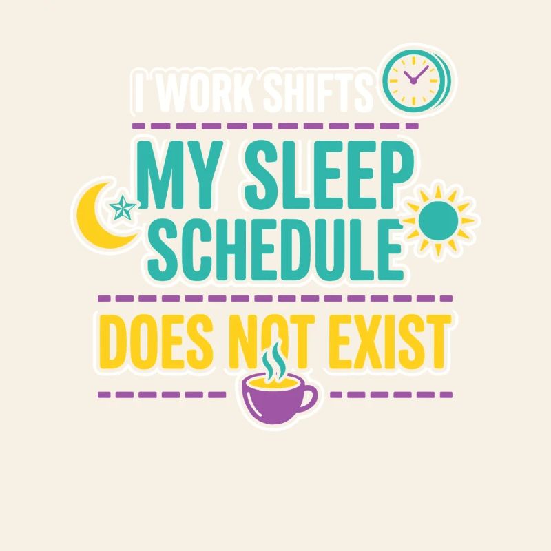 Infirmière de nuit, fatiguée