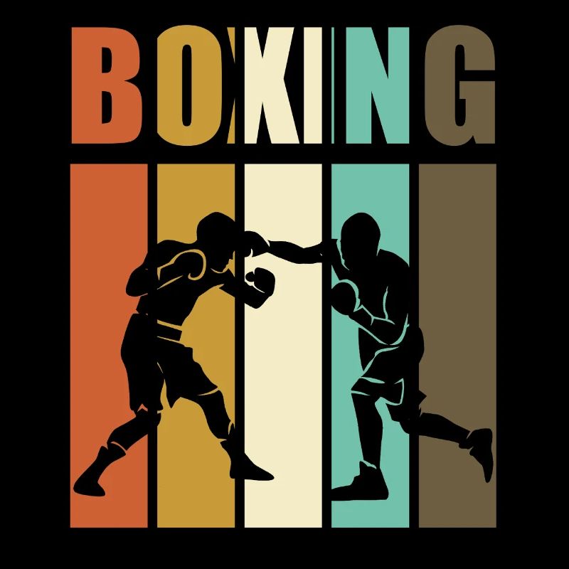 Boxe Ring de boxe Cadeau de nostalgie pour boxeurs