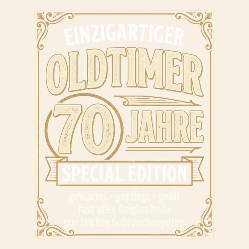 Einzigartiger Oldtimer 70 Jahre Special Edition