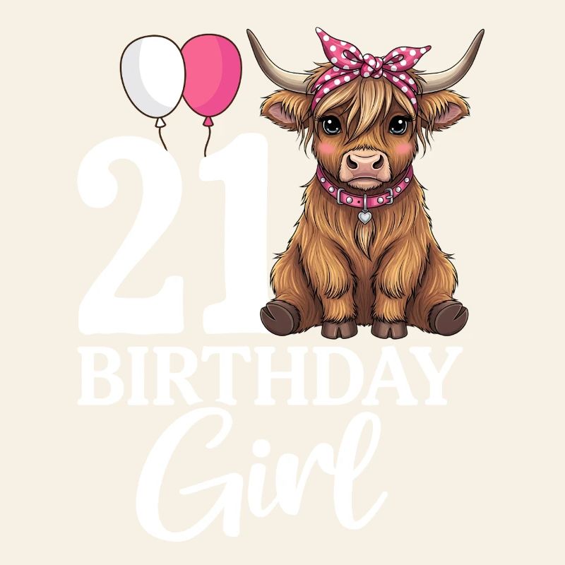Fille d’anniversaire de 21 ans